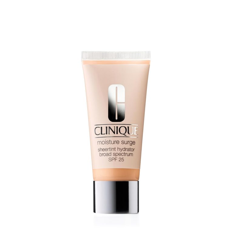 Clinique Moisture Surge Sheertint Hydrator Hydrating Tinted Moisturizer Broad Spectrum SPF 25 With Hyaluronic Acid + Aloe Water For All Skin Types | Sheer Coverage Natural Finish