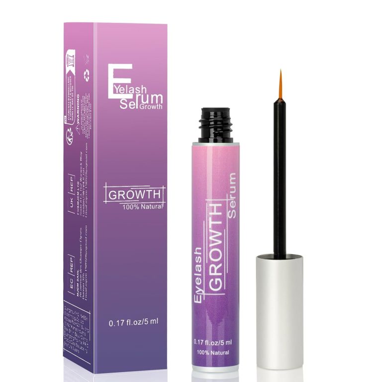 Premium Eyelash Growth Serum Eyebrow Growth Serum 18 Plant Extracts for Advanced Lashes Enhancer Longer Fuller and Thicker Natural Beauty Enhancement5ml