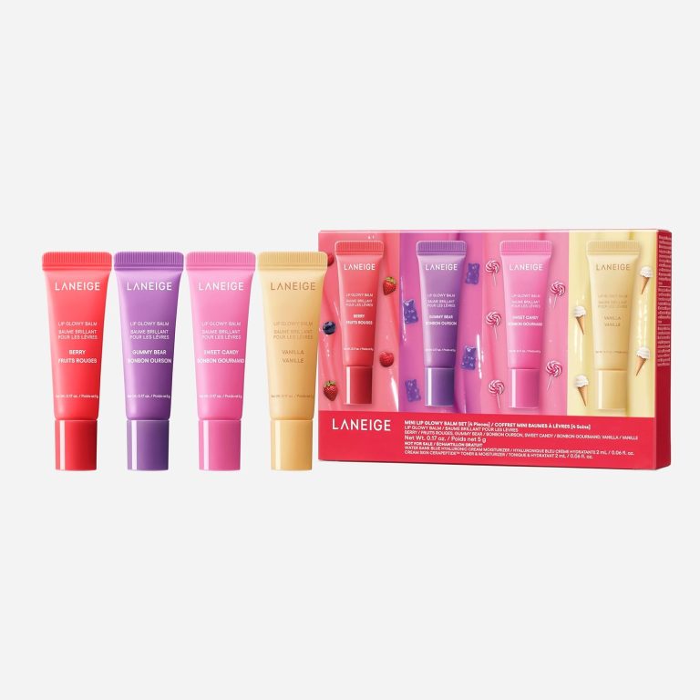 LANEIGE Lip Glowy Balm Hydrate Glossy Lightweight Moisturize Tint with Shea Butter