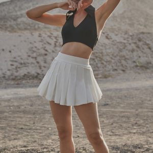 A-line Pleated Skirt