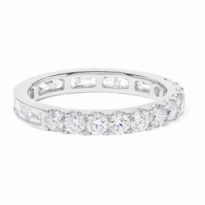 Aurora Ring/18k White Gold Vermeil & Premium Cubic Zirconia