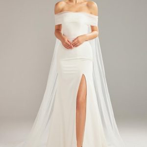 Mariah Wedding Dress & Wrap