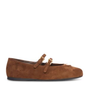 BALLERINE IN PELLE SCAMOSCIATA