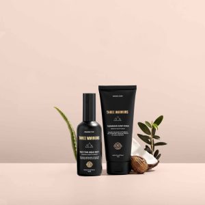 Body Scrub & Face Tan Spray | Vegan & Organic - Three Warriors