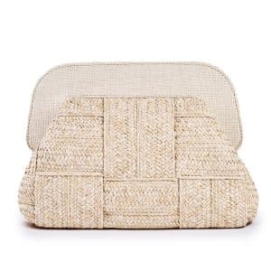Borsa a mano in rafia