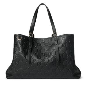 BORSA SHOPPING GG EMBLEM GRANDE