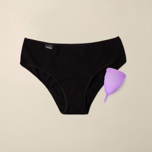 Braga Menstrual Basic Plus + Copa Menstrual - Blondie