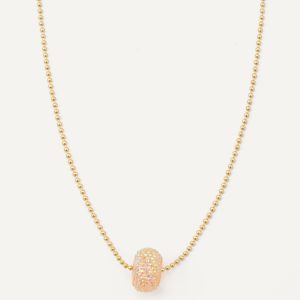 Cherry Necklace - Golden Hour