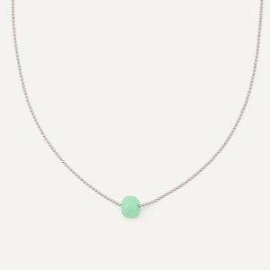 Cherry Necklace - Honeydew