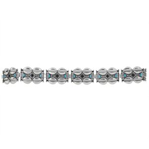 Cinture donna Buckle in argento con pietre