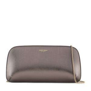 CLUTCH ORIZZONTALE LA PRIMA IN PELLE LAMINATA