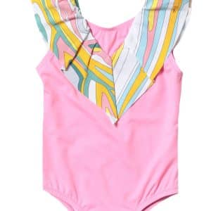 Costume intero con rouches