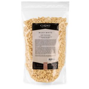 Cupio Milky White Elastic Wax Granules 600g
