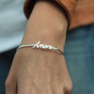 Custom Signature Name Bracelet