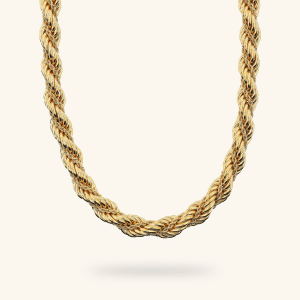Double Chain Rope Necklace