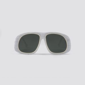 Filip White Sunglasses