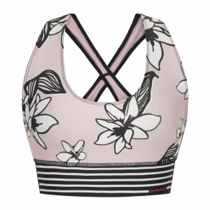 Flower Power Sports Bra Floral - SheWarrior