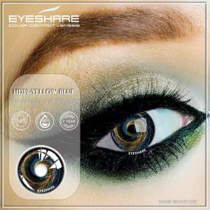 Galaxy Gold Contact Lenses