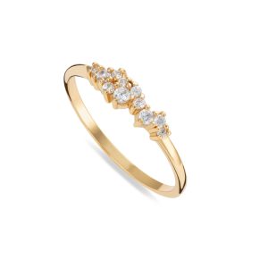 Gold Stardust Ring