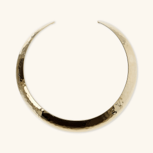 Hammered Choker Necklace