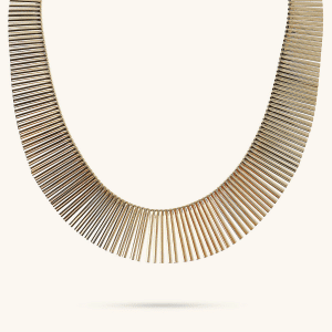 Hammered Cleopatra Necklace