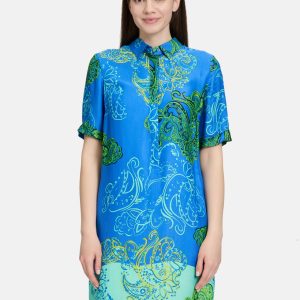 Hemdblusenkleid mit Knopfleiste