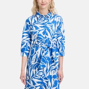 Hemdblusenkleid mit Knopfleiste