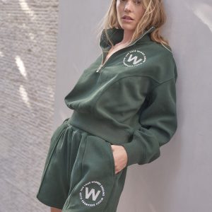 High-waist Sweat Short