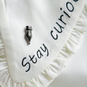 Jane Austen Pen Cap Brooch