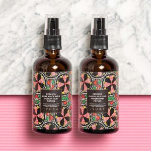 Keranya Pure Black Seed Potent Hair Potion (Pack of 2) - More Shiny Hair On The Head, Not In The Comb