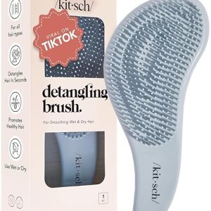 Kitsch Detangler Hair Brush for Curly or Straight