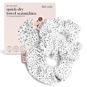 Kitsch Microfiber Hair Towel Scrunchies