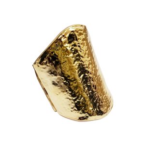 Kjl Hammered Hinged Cuff Bracelet