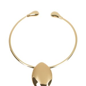 Kjl Open Collar With Pendant