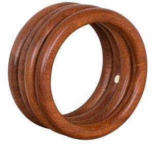 Kjl Wood Bangle Bracelet Set
