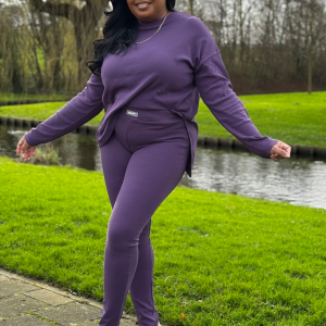 LANGE MOUWEN LEGGING SET