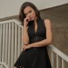 Lavish Laser Cut Zip Dress