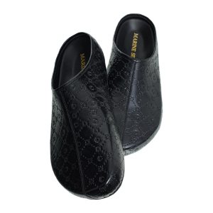 Leather mules