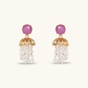 Lele Sadoughi x  Parapluie Strand Earrings
