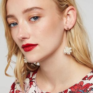 Louche Jemmimah Pearl Flower Earring