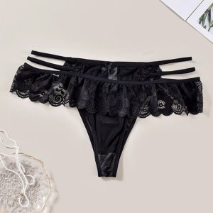 Low Waist Triangle Lace Panties