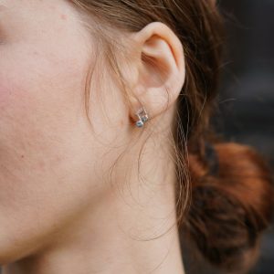 Music Note Earrings (925 Silver)