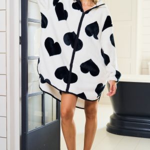 Oversized Heart Hoody