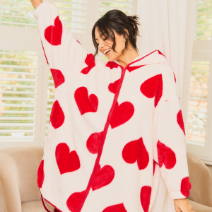 Oversized Heart Hoody