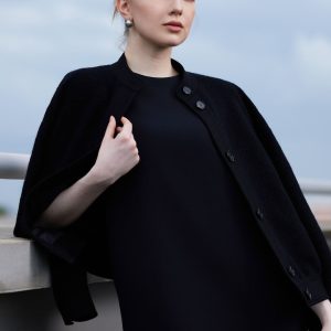 OVERSIZED WOOL BOMBER JACKET
