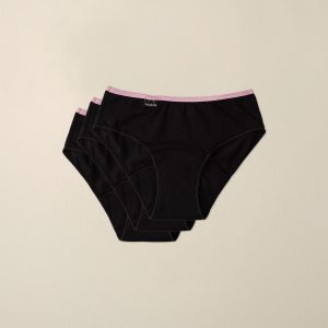 Pack 3 braguitas para niñas y Primeras Reglas