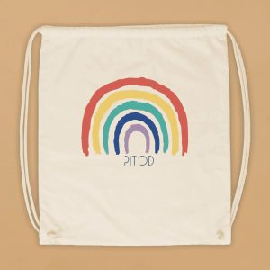 Rainbow Drawstring Bag