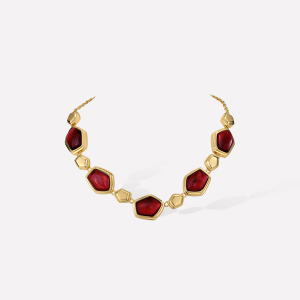 Red Velvet Necklace