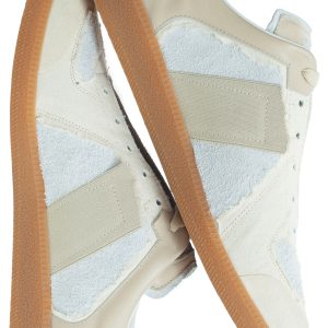 Replica leather sneakers