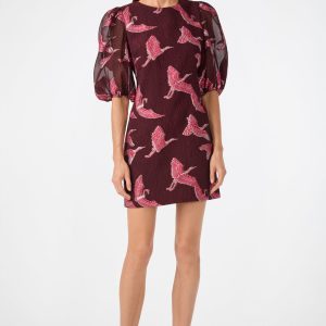 Ringo Short Puff Sleeve Mini Dress